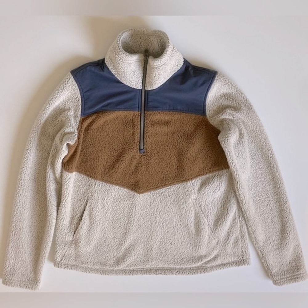 Kuhl Prism 1/2 Zip Pullover (Sea Salt, Size Large)